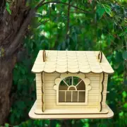 Bird House Hand Assembled Nesting Box for Outside Outdoor Birds Small Birds