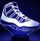 3D LED Sneaker Inspired Desk Lamp W/ Touch Technology.