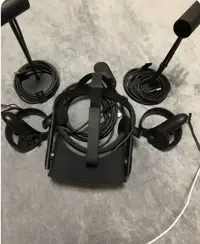 在飛比找Yahoo!奇摩拍賣優惠-窩美 Oculus rift S/CV1頭盔專用耳機 配件品