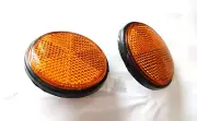 FOR Kawasaki G5 KE100 KE125 KE175 KE250 KL250 KS125 KZ400 KZ440 Reflector L/RNew