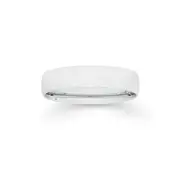9ct White Gold 5mm Width Wedding Band