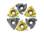 10pcs External Thread Blade Cnc Lathe Hard Alloy Machining 22ER 4.0iso N55 N60