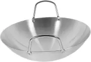 Stainless Steel Wok Electric Wok Kitchen Cooking Pan Durable Cooking Wok Carbon