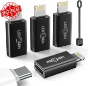 Mfi Certified USB C Type C to Lightning Adapter (4 Pack) 1.8-2.2A 15W Fast Charg