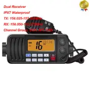 VHF Marine Radio 25W Marine Transceiver for Maritime Applications Ships Boats