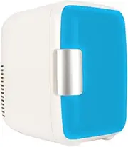 Car Refrigerator, 4L Compact Car Refrigerator, Portable Mini Fridge, Mini Portable Small Refrigerator Cooler and Warmer for Cosmetics Foods and for Vehicles