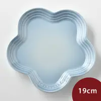 在飛比找PChome24h購物優惠-Le Creuset 花型盤 19cm 海岸藍