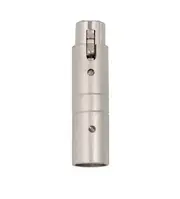 Carson Cable Co Rock Plug Male XLR to Female XLR Adaptor