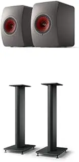 KEF LS50 Wireless II + S2 Floor Stand Bundle