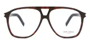 Saint Laurent SL 596 DUNE OPT 003 Men's Glasses Tortoiseshell Size 58 - Private Health Rebate - Blue Light Block Available