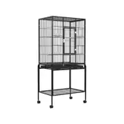 Advwin Large Bird Cage Pet Cages Parrot Aviary 135cm Large Travel Stand Budgie