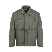 [Craig Green] Craig Green-Green Quilted Worker Cotton Jacket-Uomo M STAND