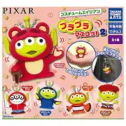 Disney Pixar Alien Purapura Mascot Vol. 02 Takara Tomy 1.5-Inch Mini-Figure K...