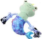 GANAZONO Interactive Squeaky Dog Toy Plush Dog Chewing Toy for Puppies for Daily Playtime