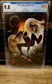 MILES MORALES #26 SKAN - ULTIMATE FALLOUT 4 CGC 9.8 HOMAGE Color Virgin Variant