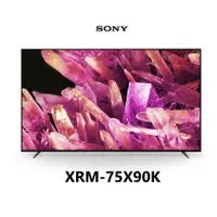 在飛比找蝦皮商城優惠-SONY 索尼 75吋 4K LED 連網液晶電視 XRM-