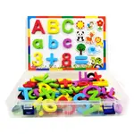 MAGNETIC LETTERS NUMBERS KIT PRESCHOOL LEARNING TOYS ABC LEA