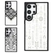 Lightweight Case For Samsung Galaxy Z Fold Flip 3 4 5 6 white navajo western art