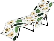Large Size Chaise Towels | No Sliding Shoulder Bag, Soft and Quick Dry Chair for Comfortable Outdoor Trips (B)