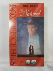 The Natural (VHS, 2000, CC Box-Office Hits Robert Redford FACTORY SEALED