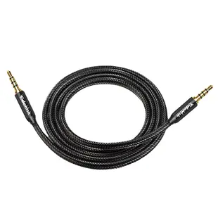 DTAudio 立體聲麥克風音源線【1m】3.5mm 4極 AUX 音頻線 喇叭線 耳機線