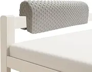 Wonder Space Toddlers' Bed Rail Bumpers Protecter - Children's Bed Guardrail Padding - Anti-Collision | Increased Height | Fall Prevention - Easy Installation Enhanced Safety Mostly Fit (Grey, 2.3ft)