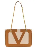 [Valentino Garavani] Valentino Garavani-Viva Superstar Borse A Spalla E Tracolla Marrone-Uomo OS