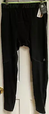 NWT RBX MEN COMPRESSION TRAINING TIGHTS BASE LAYER BLACK PANTS CRM7012 XLGE $58