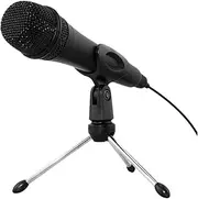 ERINGOGO 1 Set USB Condenser Microphone Kit with Stand for Streaming Karaoke Business Meetings Recording Crisp Sound Quality Easy Setup for Home Use