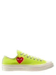 [COMME des GARCONS PLAY CONVERSE] Converse Chuck '70 低亮綠色