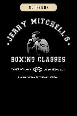 Notebook: Three oclock boxing classes cult geek fighter journal-6x9(100 pages)Blank Lined Journal For kids, student, school, wom