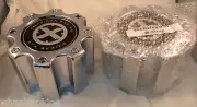 American Racing ATX Series Chrome Custom Wheel Center Cap Caps Set of 2 #400L170