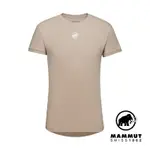 【MAMMUT 長毛象】MAMMUT SEON T-SHIRT ORIGINAL 短袖有機棉T恤 男款 薩凡納褐 #1017-04481