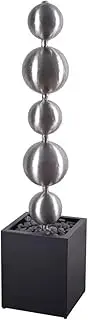 Short Stainless Steel Balls Water Feature Water Fountain