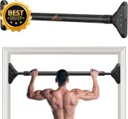 Pull-Up Bar Adjustable 75-94cm No Screws Locking Doorway Bar 200kg Home Gym