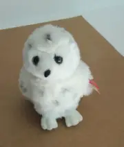 *Gifts Of Smiles by Aurora Great Owl 10" Plush* white black spots