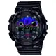 CASIO 卡西歐 G-SHOCK虛擬彩虹系列 多彩光譜電子錶 ( GA-100RGB-1A )