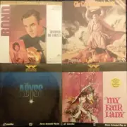 4x LaserDisc LOT- Diamonds Are Forever, 10 Commandments, Abyss, My Fair Lady NEW