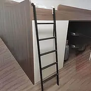 Bunk Bed Ladder Heavy Duty Bunk Bed Ladder Floor-Standing, Universal Aluminum Alloy Replacement Ladder, Step Bed Ladder for Travel Trailers/Rv/Camper (Size : 150cm/59)