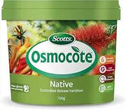 Scotts Osmocote Controlled Release Plant Food Fertiliser for Native Plants 700g - 6 Months Feed with Trace Elements - All Phosphorus-sensitive Plants - No Surge Growth