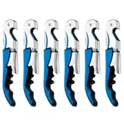 6Pcs 5" Wine Openers Waiter Corkscrew Red Wine Bottle Opener, Blue