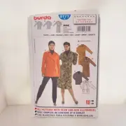 #8171 Burda Misses Coat Jacket Sewing Pattern Size 10-24