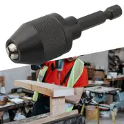 Enhanced Drill Bit Quick Change Adapter with 14 Keyless Chuck Conversion