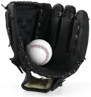 Left Hand Glove, Baseball Glove for Lefties, Soft Training Ball Included, Easy Control and Confidence Boosting Design