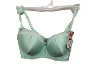 BNWT Womens Sz 12C Target Brand Pastel Mint Padded Underwire Firm Cup Bra
