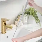 Hangable Drain Cleaner Brush Household Cleaning Tools Hair Drain Clog Remover