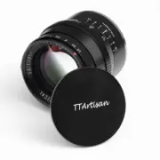 TTArtisan 50mm F1.2 APS-C Lens Sony E Fujifilm M43 Canon RF EF Nikon Z Leica L