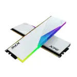 【ADATA 威剛】LANCER RGB DDR5 6400 32GB*2 白色 超頻桌上型記憶體(AX5U6400C3232G-DCLARWH)