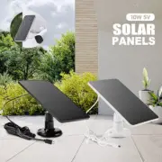 10W 5V Mono Solar Panel Micro USB Battery Charger for Small Home Light Camera