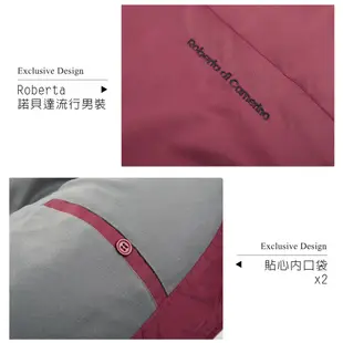 【ROBERTA諾貝達】 男裝 戶外型男 輕盈舖棉夾克 暗紅
